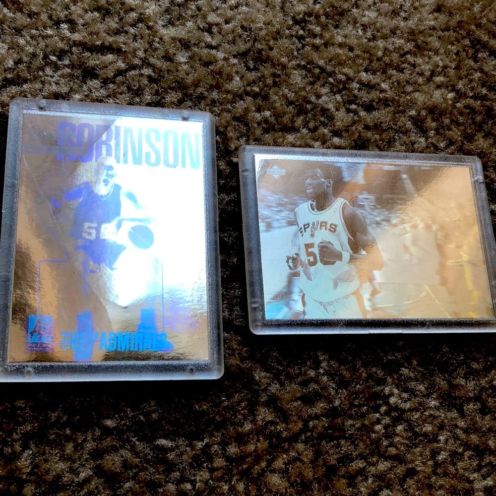 1991 Upper Deck David Robinson Holographic Cards